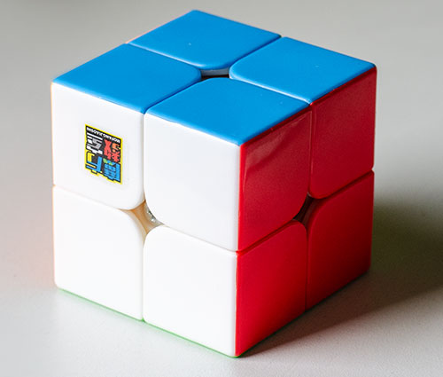 MF2S 2x2 Stickerless kocka