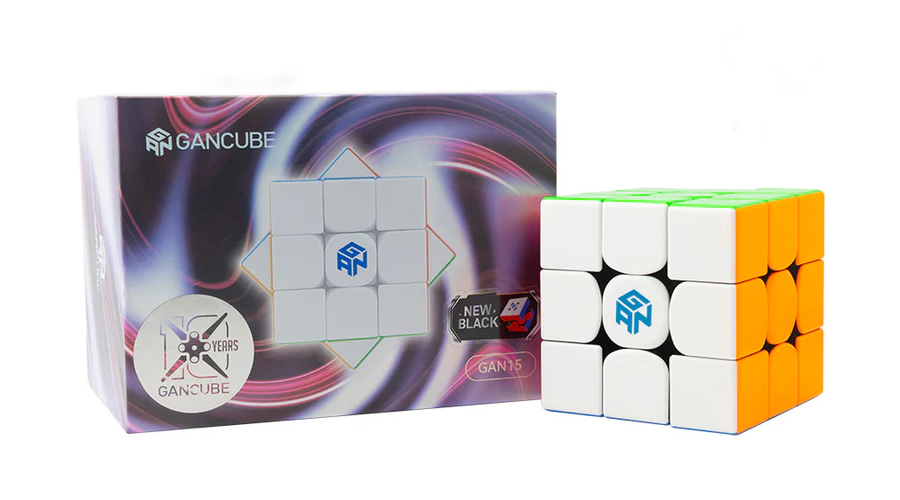 GAN 15 Maglev 3x3 UV New Black