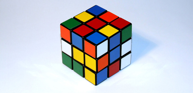 rubik blue box