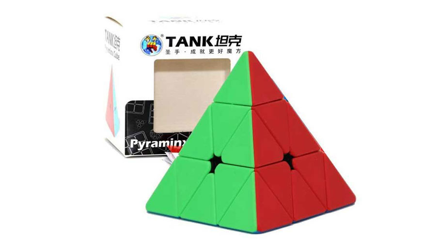 ShengShou Tank Pyraminx Stickerless
