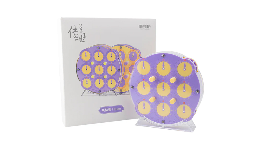 QiYi Magnetic Clock Lilac