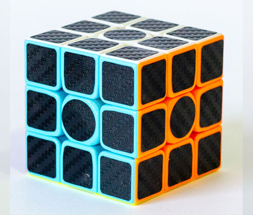 Z 3x3 Carbon Stickers