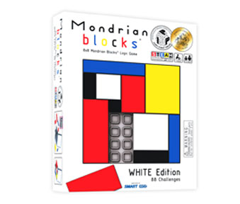 Rubikov Mondrian Beli