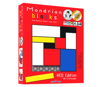 Rubikov Mondrian Crveni